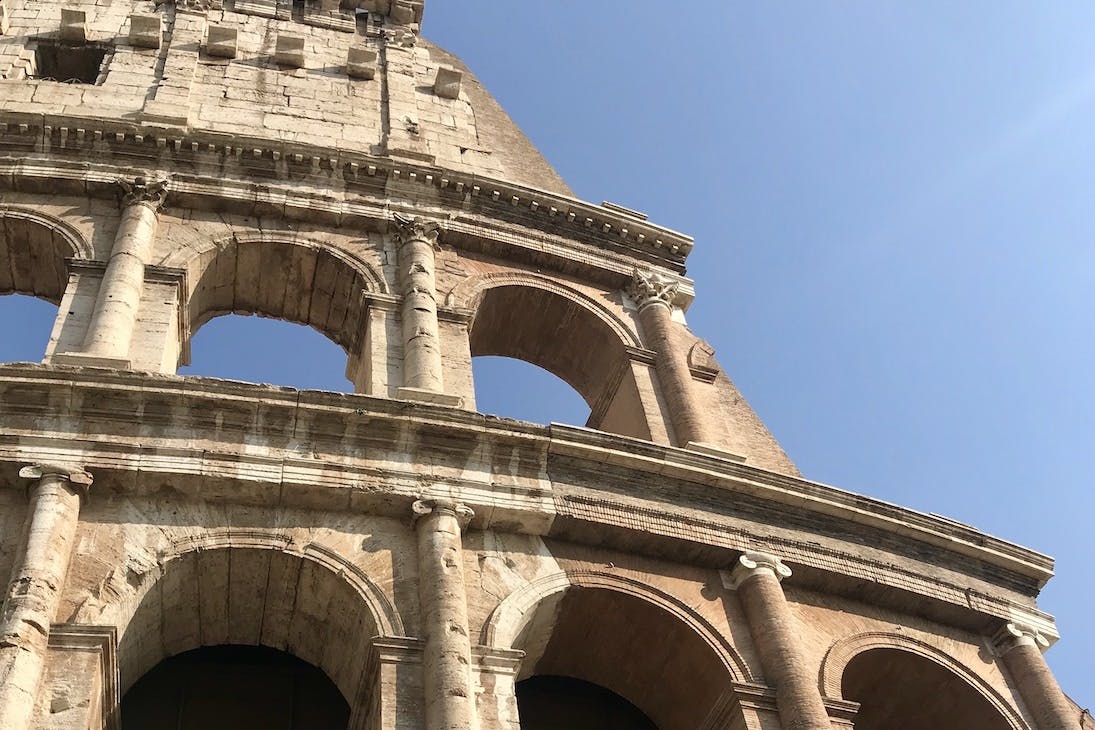 the colosseum in Rome